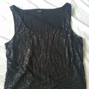 Talbots Womens' Size XL Sequin Tank Top